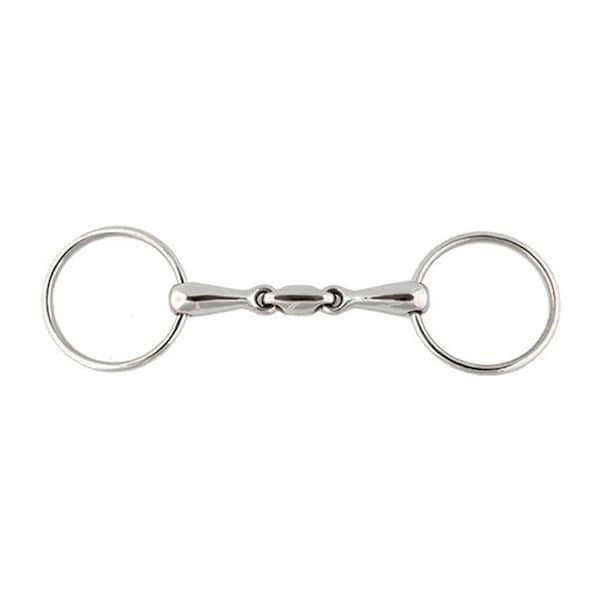 Jacks Jacks 20109-5-3-4 Stainless Steel Horizontal Elliptical Loose Ring Snaffle Bit - 5.75 in. 20109-5-3/4 - main